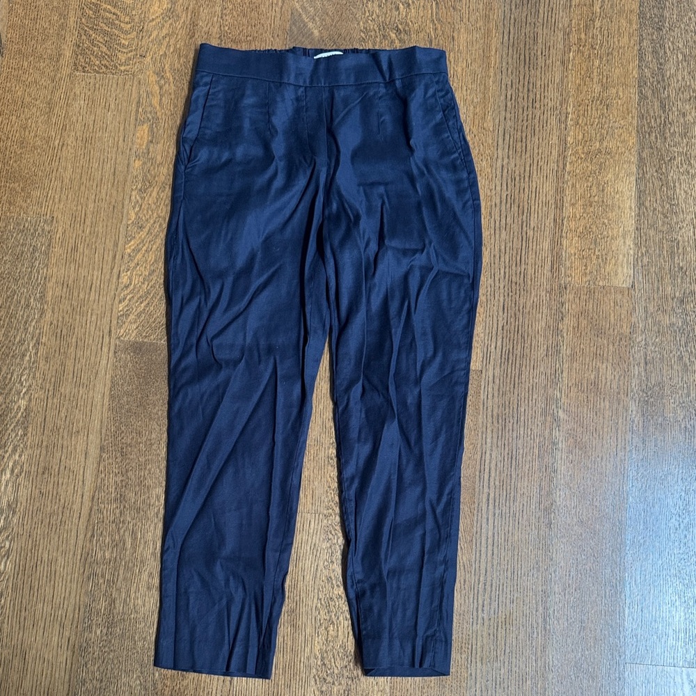 Babaton Navy Cropped Pants